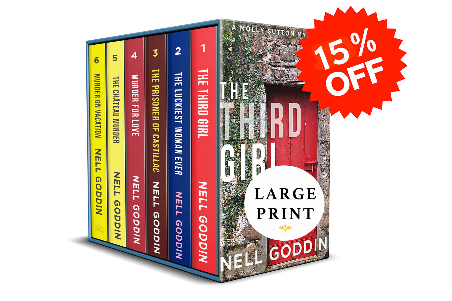 First 6 Mysteries: Large Print