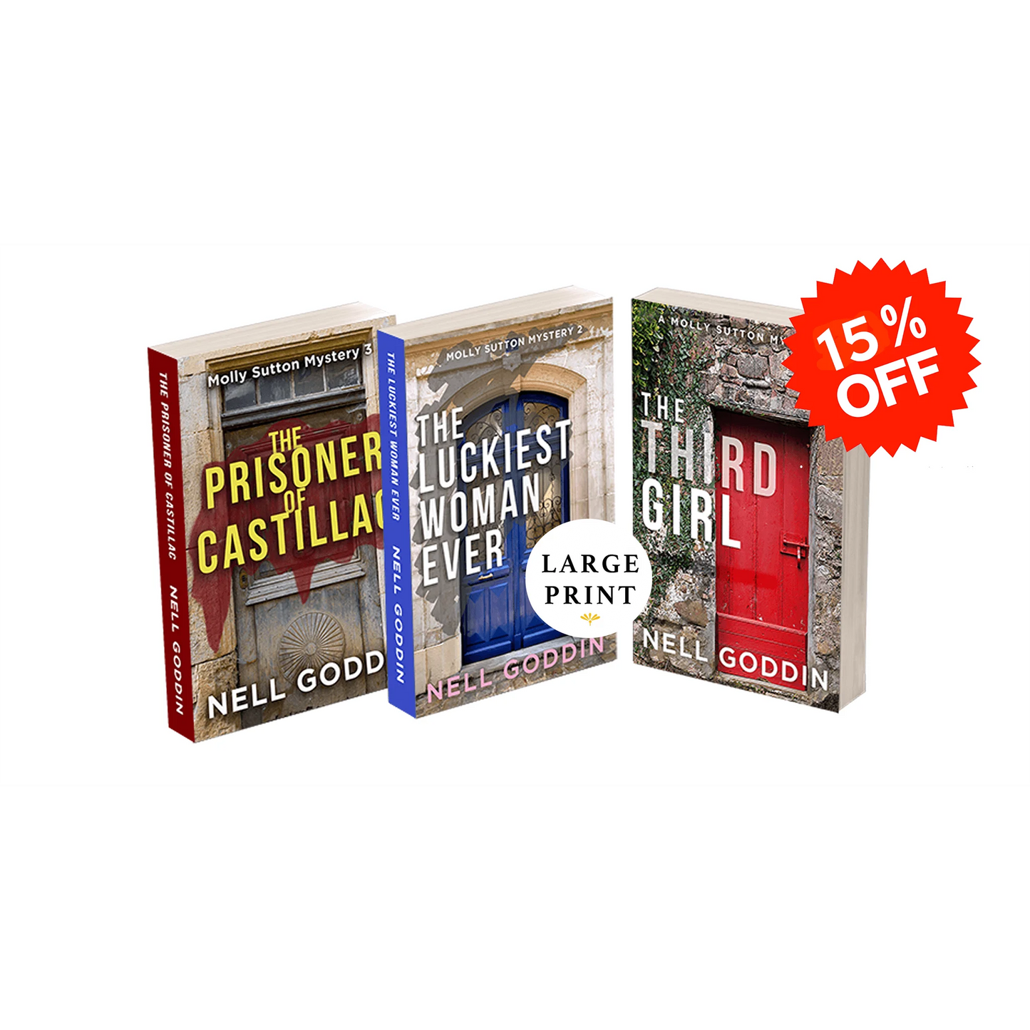 First 3 Mysteries (large print)